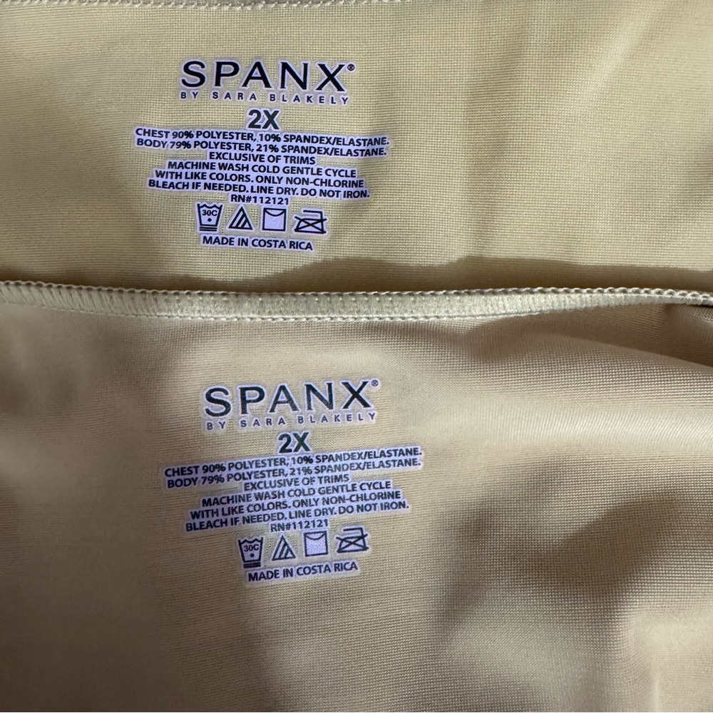 Spanx Bundle (2) Criss Cross & Shaping Cami Size 2X NEW - Picture 9 of 11